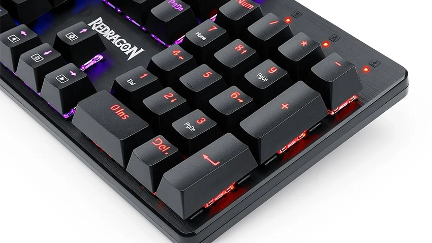 کیبورد گیمینگ ردراگون Redragon Sindri K671 RGB - سوئیچ قرمز
