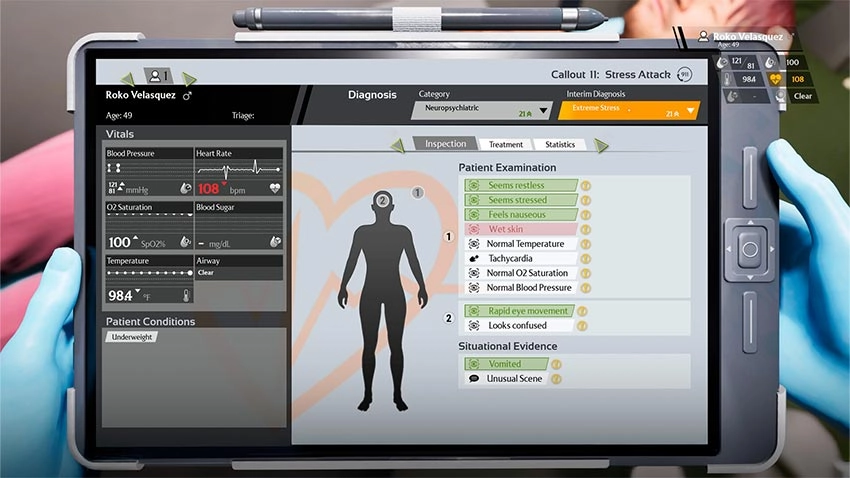 بازی Ambulance Life: A Paramedic Simulator برای PS5