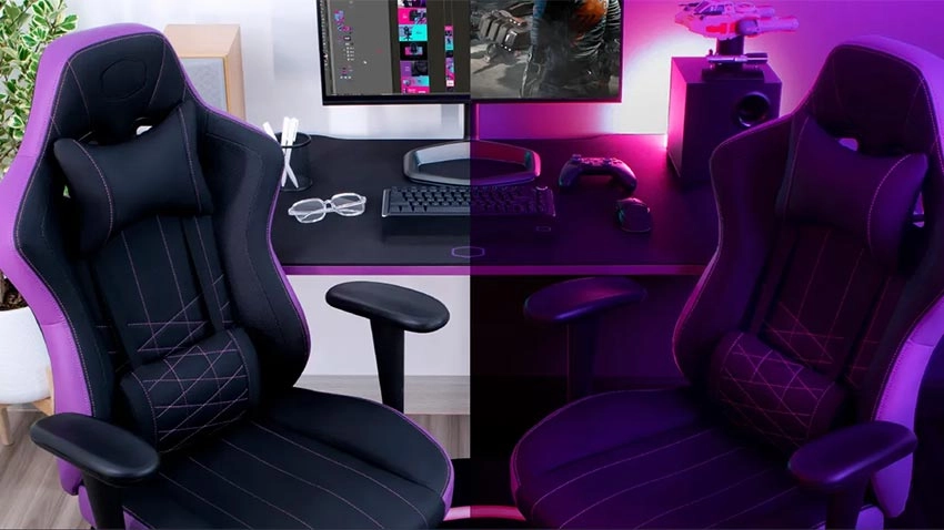 صندلی گیمینگ کولر مستر Cooler Master GCE1 - مشکی بنفش