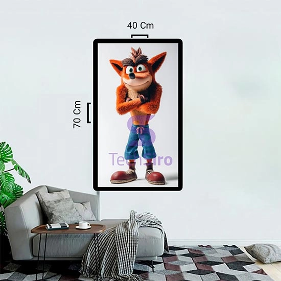 تابلو کراش Crash سایز 40*70 سانتی