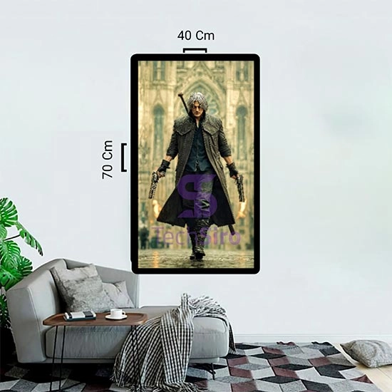 تابلو دانته Devil May Cry Dante سایز 40*70 سانتی