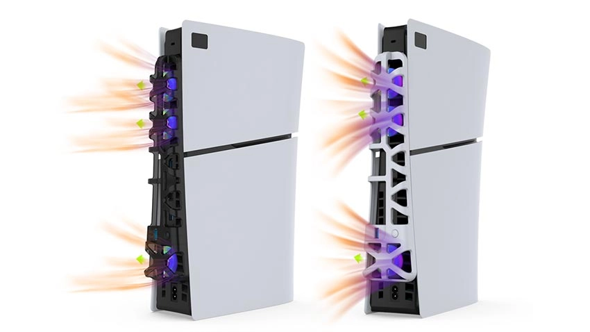 فن خنک کننده دابی Dobe TP5-3538S برای PS5 Slim - مشکی
