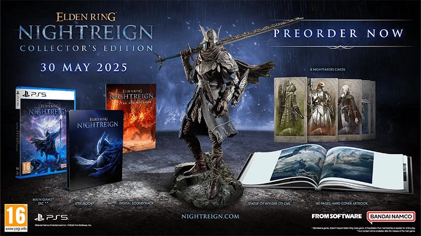 کالکتور بازی Elden Ring Nightreign Collectors Edition برای PS5