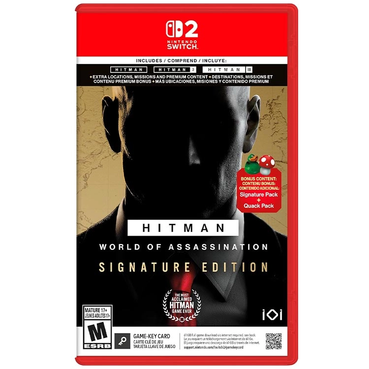 بازی Hitman: World of Assassination نسخه Signature Edition برای Nintendo Switch 2