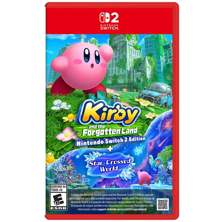 بازی Kirby and the Forgotten Land + Star-Crossed World برای Nintendo Switch 2