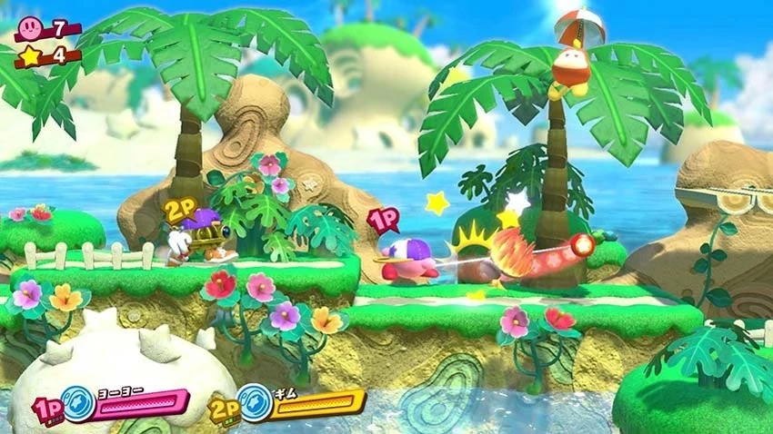 بازی کارکرده Kirby Star Allies برای Nintendo Switch