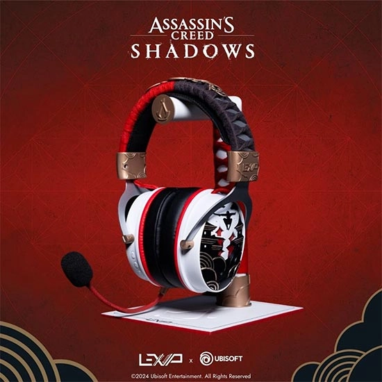 هدست بی سیم گیمینگ Lexip x Assassin's Creed Shadows Wireless