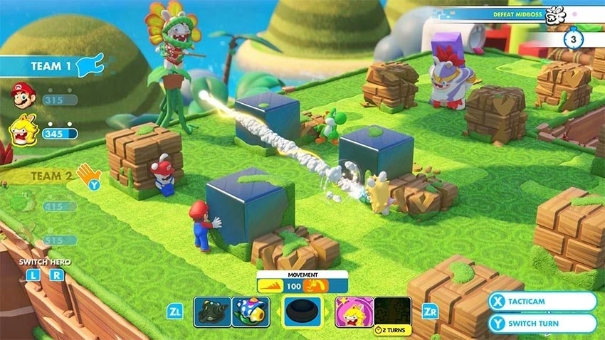 بازی کارکرده Mario + Rabbids Sparks of Hope برای Nintendo Switch