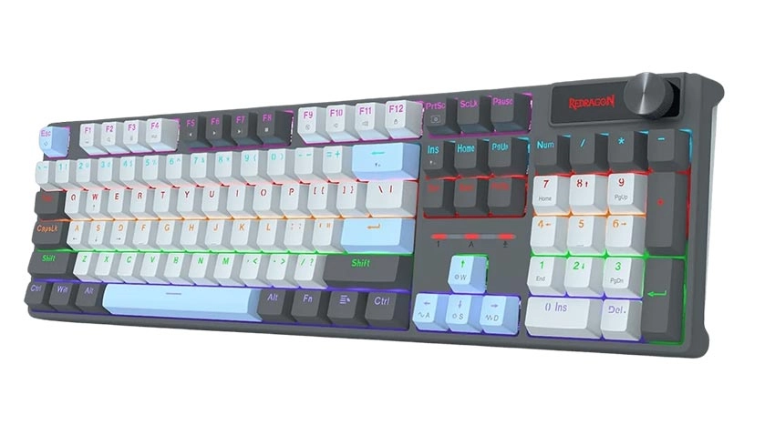 کیبورد گیمینگ ردراگون Redragon Caesura k718 GB - سوییچ قرمز