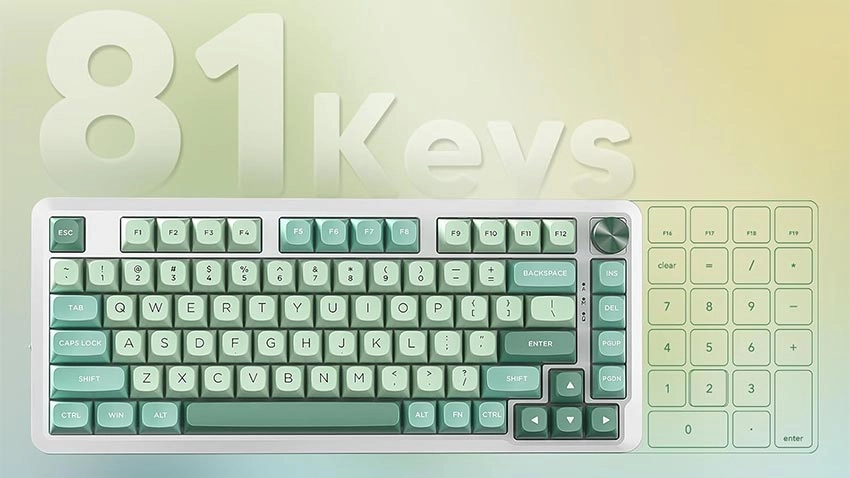 کیبورد بی سیم گیمینگ ردراگون Redragon Cyrus PRO K681 MG RGB Wireless