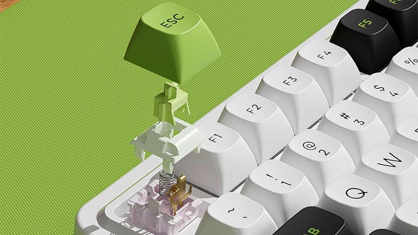 کیبورد بی سیم گیمینگ ردراگون Redragon EISA K686 WBG Wireless