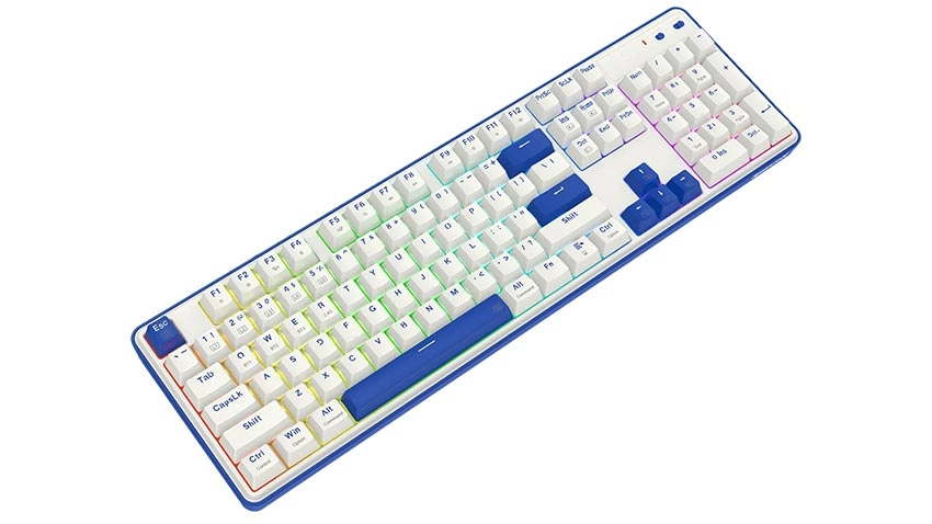 کیبورد بی سیم گیمینگ ردراگون Redragon FAYE K685 PRO RGB Wireless - سوئیچ قرمز