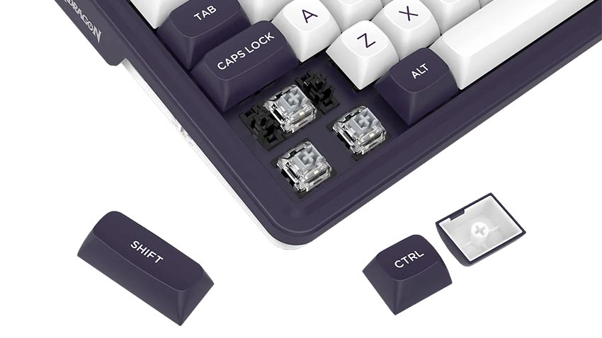 کیبورد بی سیم گیمینگ ردراگون Redragon FINKE QMK K715 Wireless