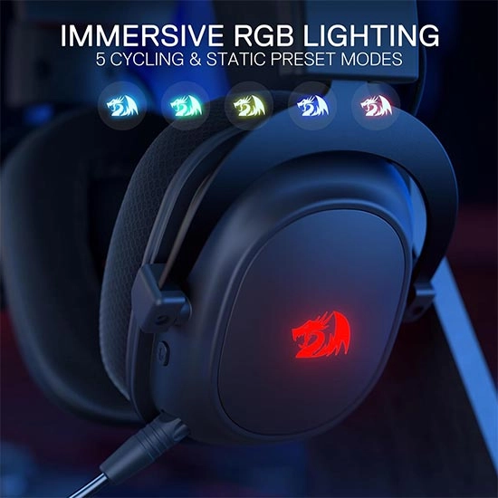 هدست بی سیم گیمینگ ردراگون Redragon H510 PRO Zeus-X