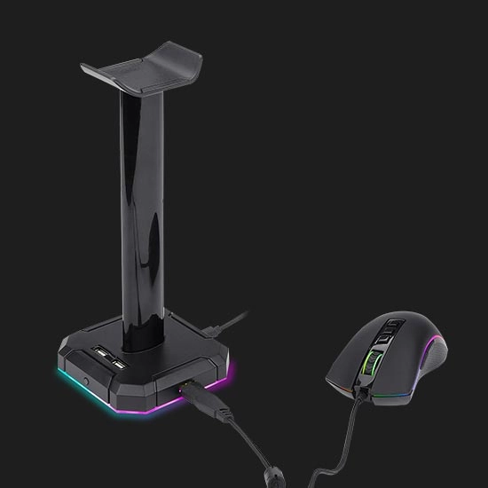پایه نگهدارنده هدست ردراگون Redragon HA300 Scepter Pro RGB
