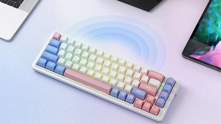 کیبورد بی سیم گیمینگ ردراگون Redragon NOVA K709 PRO WBP Wireless