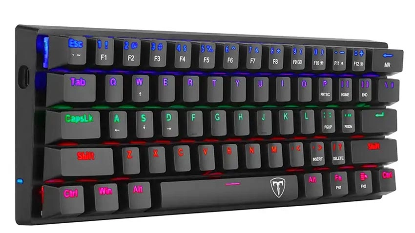 کیبورد گیمینگ تی دگر T-DAGGER Arena T-TGK321 - سوئیچ آبی