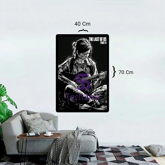 تابلو الی The Last of Us Ellie سایز 40*70 سانتی مدل 11