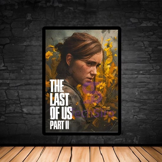 تابلو الی The Last of Us Ellie سایز 40*70 سانتی مدل 12