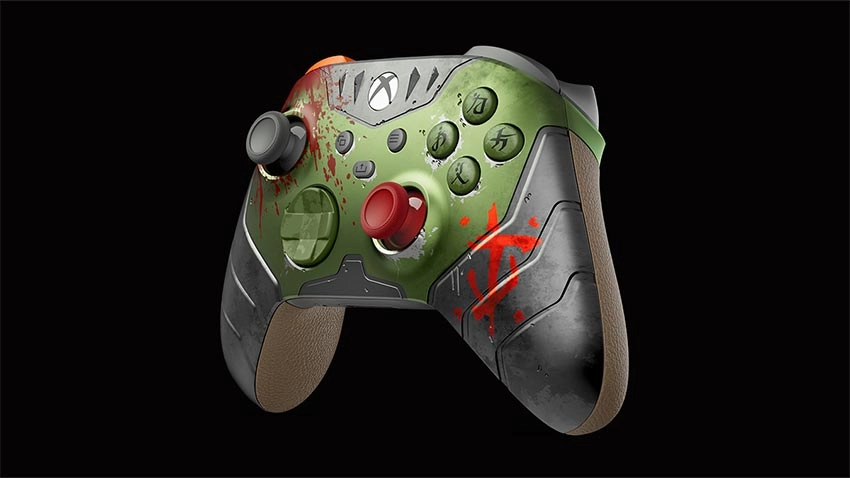 دسته بازی ایکس‌ باکس XBOX طرح DOOM: The Dark Ages Limited Edition