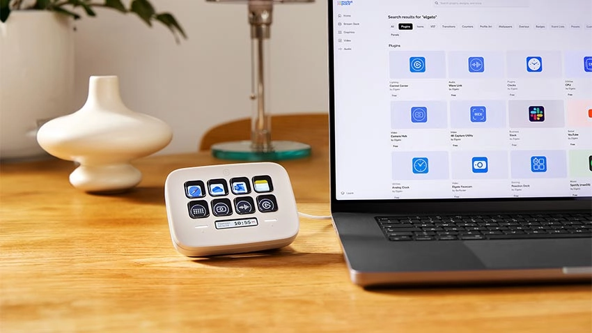 کنترلر استریم الگاتو Elgato Stream Deck Neo - سفید