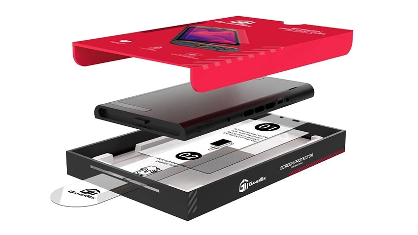 محافظ صفحه نمایش GamerTek Screen Protector برای Nintendo Switch 2