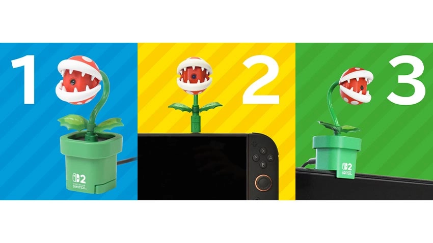 دوربین هوری Hori Piranha Plant Camera برای Nintendo Switch 2
