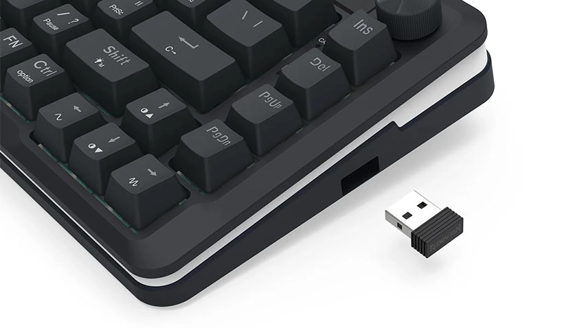 کیبورد بی سیم گیمینگ ردراگون Redragon K708 FLEKACT PRO RGB Wireless - مشکی
