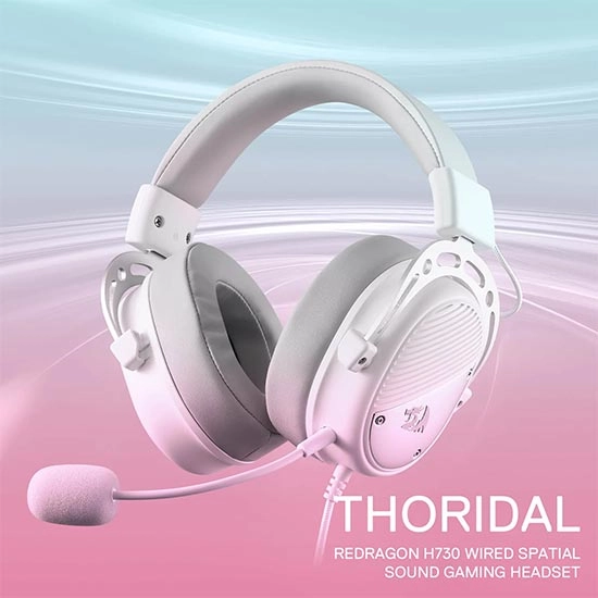 هدست گیمینگ ردراگون Redragon THORIDAL H730 - سفید