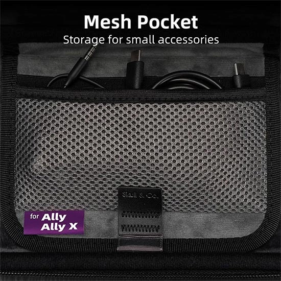 کیف حمل Skull and Co Denim برای Asus ROG Ally - خاکستری