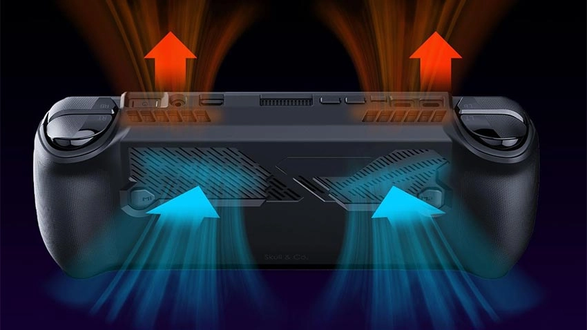 قاب محافظ Skull and Co Galactic Purple برای Asus ROG Ally X - بنفش