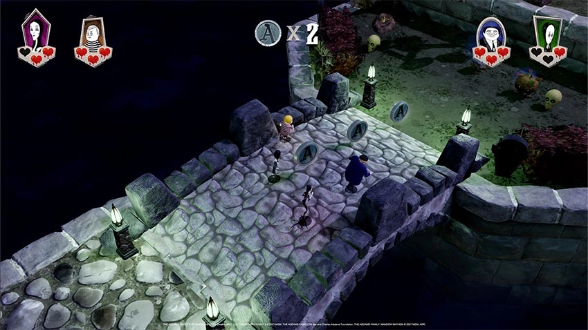 بازی The Addams Family: Mansion Mayhem برای PS4