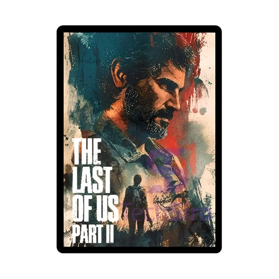 تابلو جوئل و الی The Last of Us Joel and Ellie سایز 40*70 سانتی مدل 5