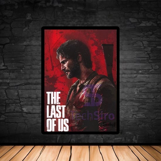 تابلو جوئل The Last of Us Joel سایز 40*70 سانتی مدل 5