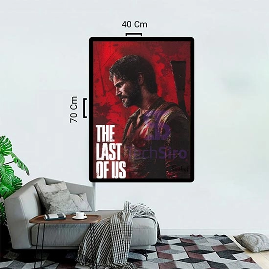 تابلو جوئل The Last of Us Joel سایز 40*70 سانتی مدل 5